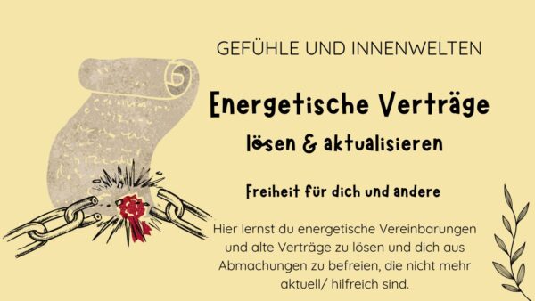 Energetische Verträge lösen [1h 02min]